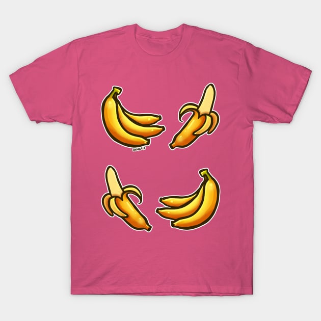 Banana Bonanza! T-Shirt by Jan Grackle